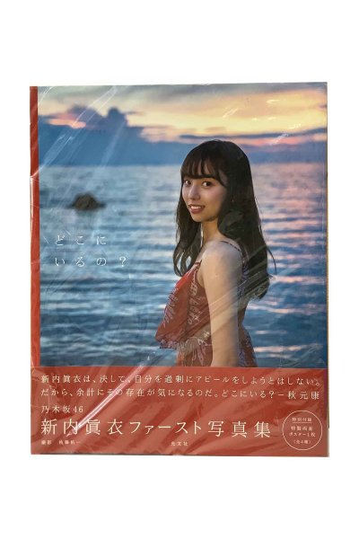 画像1: 【中古】乃木坂４６　新内眞衣ファースト写真集　どこにいるの／新内眞衣／光文社 (1)