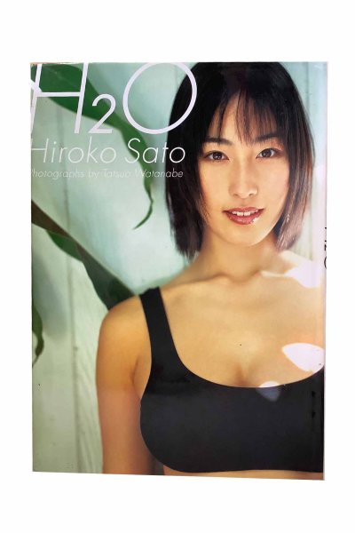 画像1: 【中古】佐藤寛子写真集　H2O／佐藤寛子／Gakken (1)